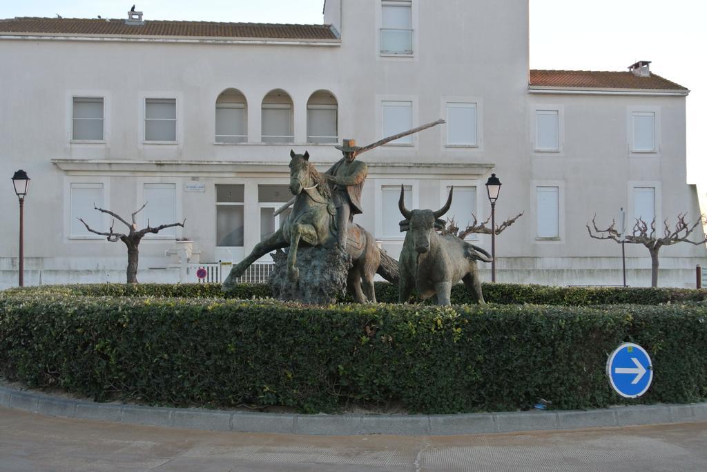 Hotel Les Palmiers En Camargue Saintes-Maries-de-la-Mer Exterior foto